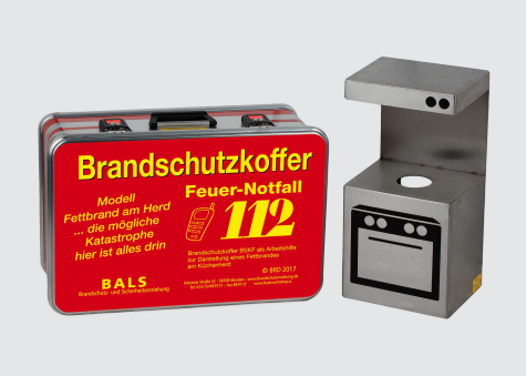 Koffer - Fettbrand am Herd